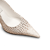 HIMALAYAN CROC EMBOSSED LEATHER PUMPS thumbnail 1