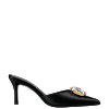 BLACK CAVIAR DIAMOND SILK 70 MULES thumbnail 0