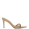METALLIC LEATHER 90 MULES thumbnail 0