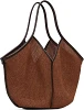 CALELLA RAFFIA SOFT SHOULDER BAG thumbnail 2