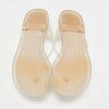 CC Camellia White Jelly Thong Flat Sandals thumbnail 2