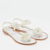 CC Camellia White Jelly Thong Flat Sandals thumbnail 5