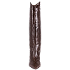 MARYANA CROC-EMBOSSED STILETTO BOOTS thumbnail 3