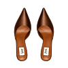 BROWN SILK 70 MULES thumbnail 3
