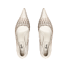 HIMALAYAN CROC EMBOSSED LEATHER PUMPS thumbnail 3