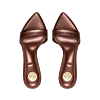 CAVIAR LEATHER 90 MULES thumbnail 3