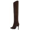 SUEDE OVER-THE-KNEE BOOTS thumbnail 1