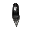 BLACK SATIN CRYSTALS 90 PUMPS thumbnail 2